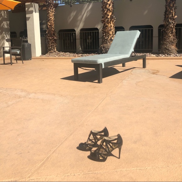 Micheal Kors Black Party Heels - Picture 1 of 5